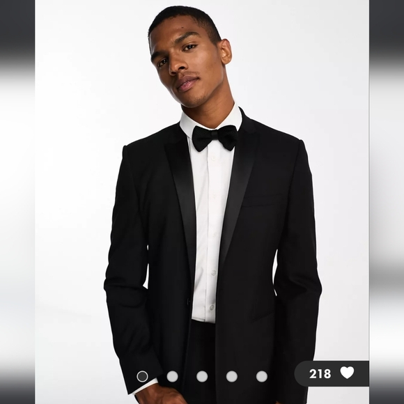 ASOS MENS SLIM TUX NWOT - Picture 3 of 7
